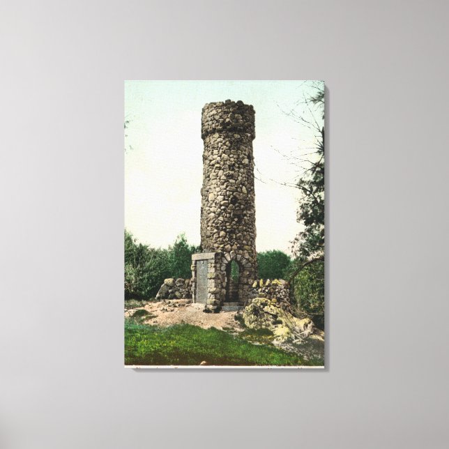 Toile Vue sur la tour de Norumbega (Recto)