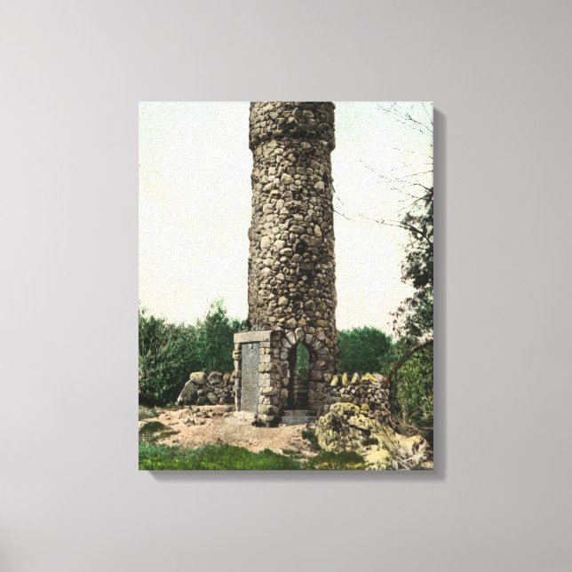 Toile Vue sur la tour de Norumbega (Recto)