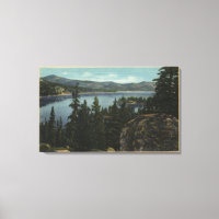 Vue sur le lac depuis Castle Rock