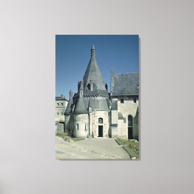 Toile Vue sur le Tour d'Evrault (Recto)