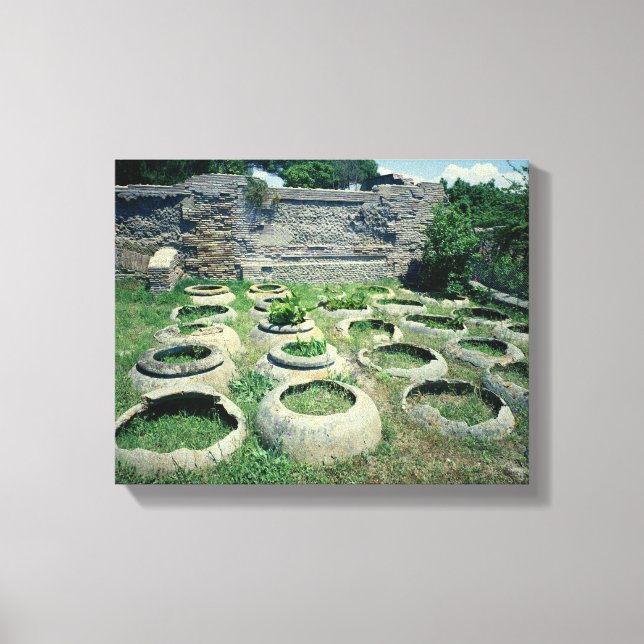 Toile Vue sur les magasins (Recto)