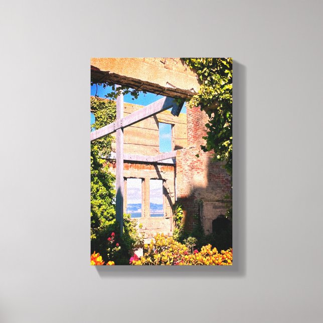 Toile Vue sur l'île d'Alcatraz (Recto)