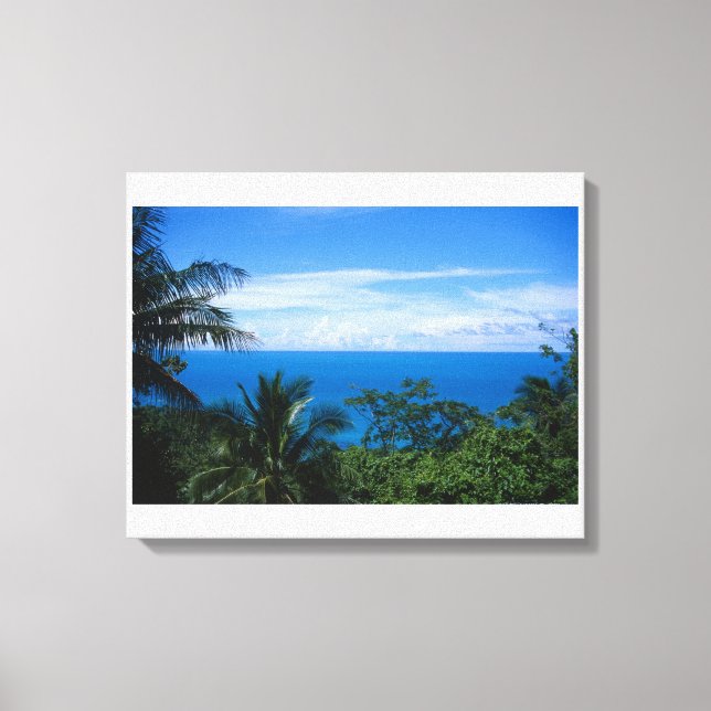 Toile Vue sur l'océan (Recto)