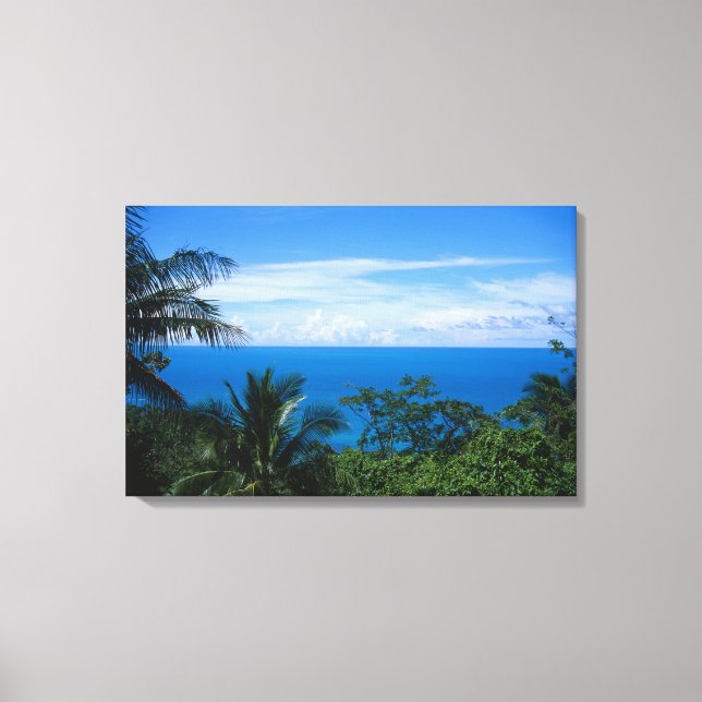 Toile Vue sur l'océan (Recto)