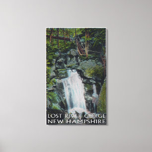 Toile Vue sur Paradise Falls