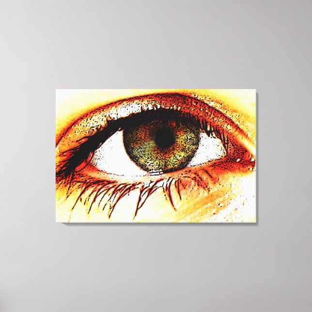 Toile Waccna oeil 36x24 (90x60cm) (Recto)