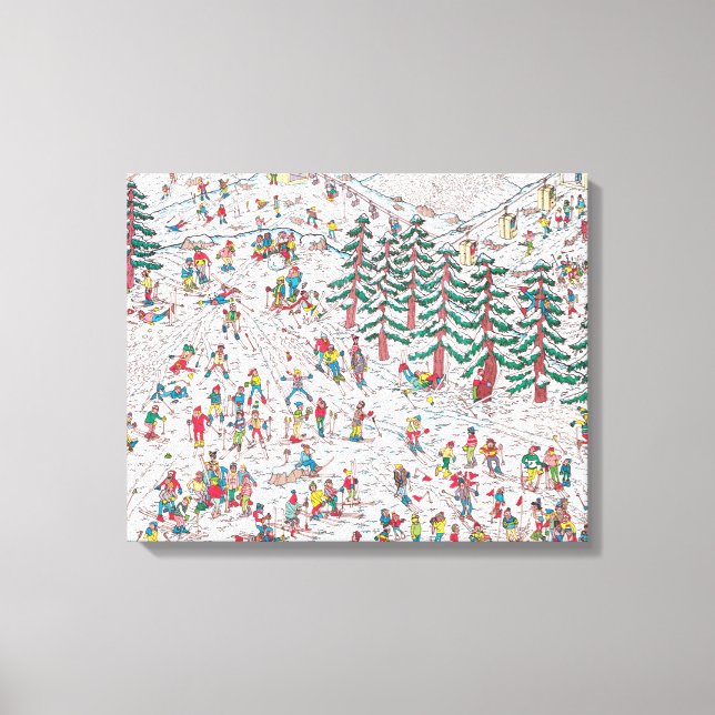 Toile Waldo Cartoon Premium Wrapped (Gloss) (Recto)