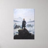 Wanderer au-dessus de la mer de brouillard / Fried