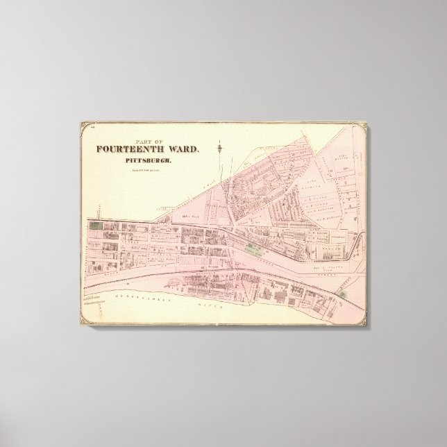 Toile Ward 14 de Pittsburgh, Pennsyvania (Recto)