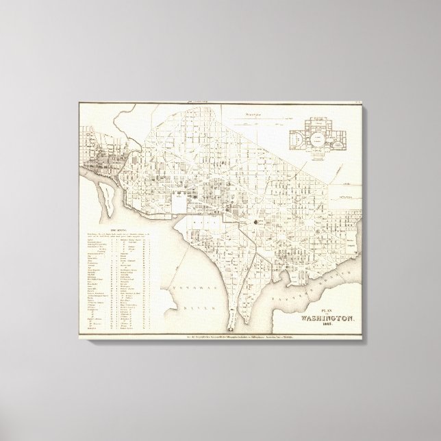 Toile Washington (Recto)