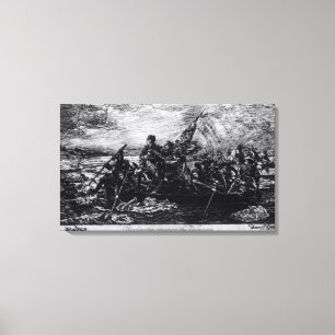 Toile Washington Crossing the Delaware