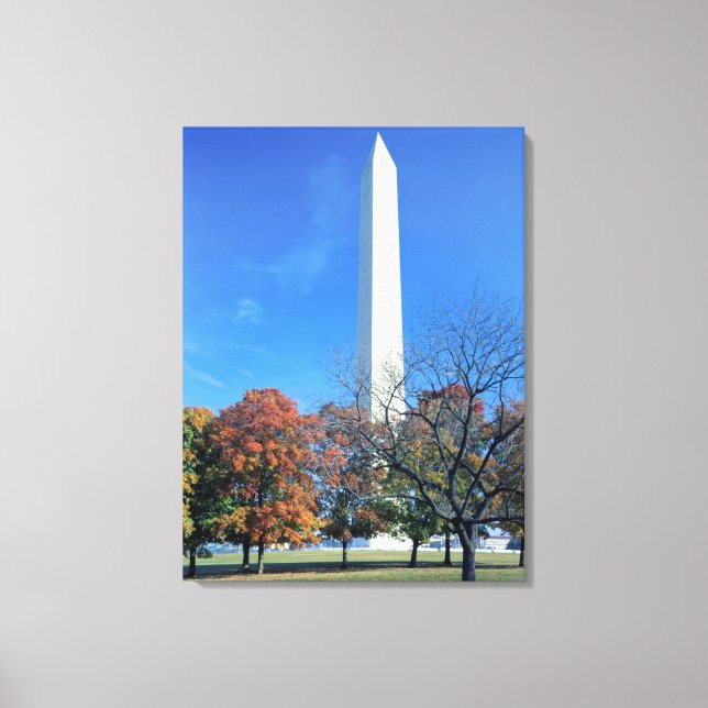 Toile WASHINGTON, D.C. États-Unis. Monument Washington s (Recto)