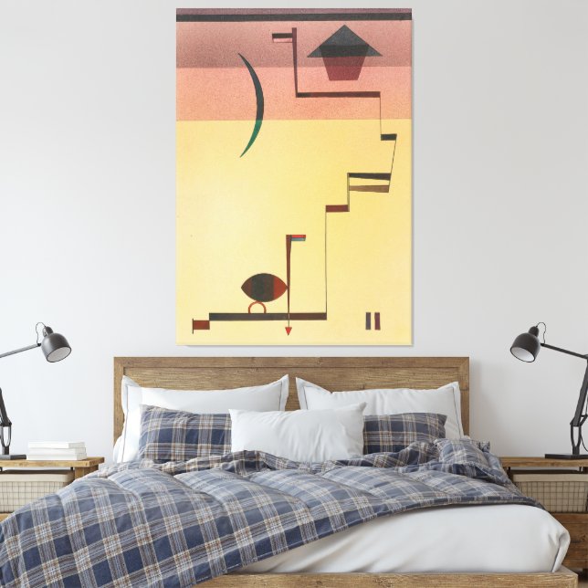 Toile Wassily Kandinsky - Angulaire  (Insitu(Chambre))