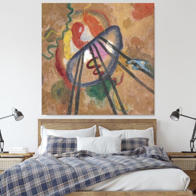 Toile Wassily Kandinsky - Bateau (1911) (Insitu(Chambre))
