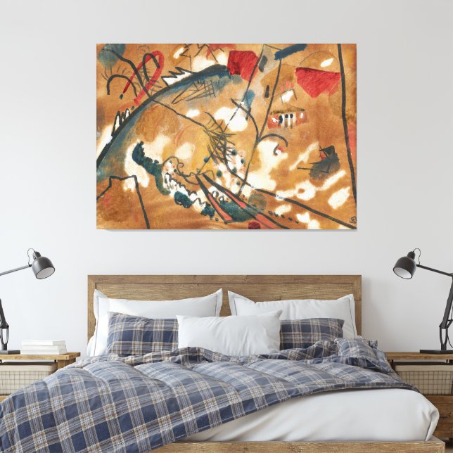 Toile Wassily Kandinsky - Ébauche pour ‘Composition II’ (Insitu(Chambre))