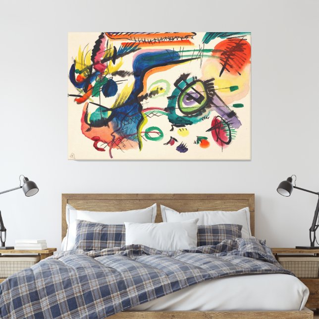 Toile Wassily Kandinsky - Ébauche pour ‘Composition II’ (Insitu(Chambre))