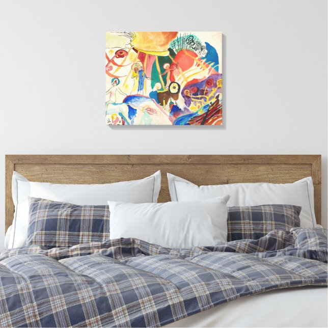 Toile Wassily Kandinsky - Ébauche pour 'Tous les Saints  (Insitu(Chambre))