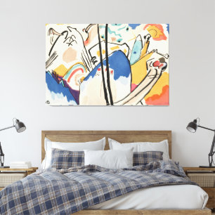 Toile Wassily Kandinsky - Le Cavalier Bleu