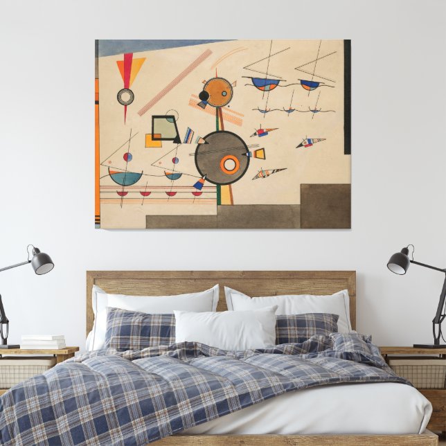 Toile Wassily Kandinsky - Schweben (Flottant) (1924) (Insitu(Chambre))