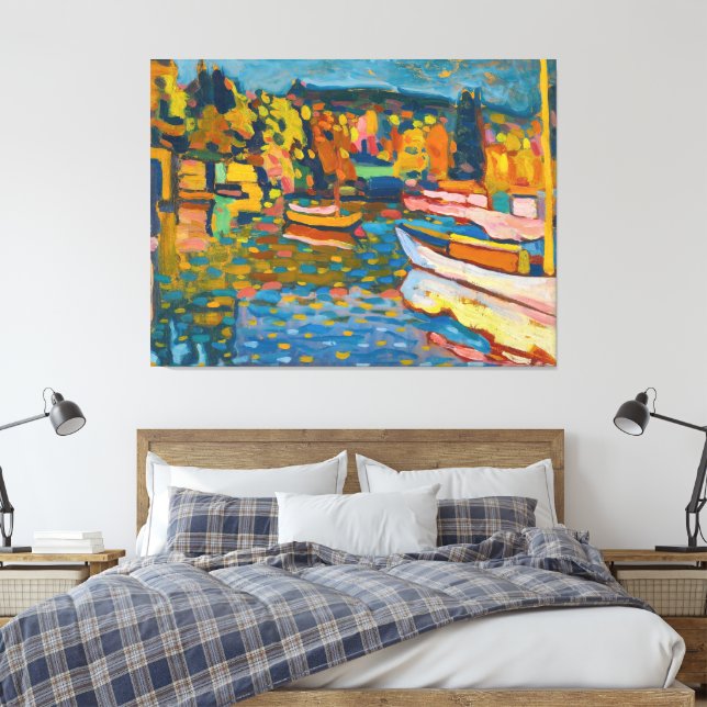 Toile Wassily Kandinsky - Study For Autumn Landscape (Insitu(Chambre))
