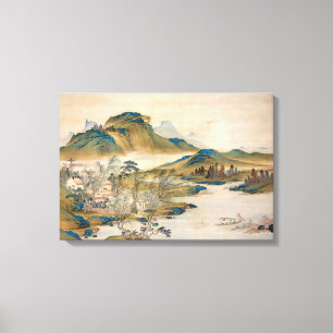 Toile Watanabe Gentai Un fonctionnaire à la retraite