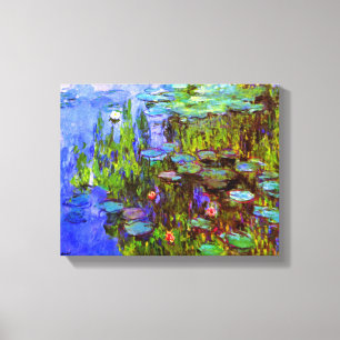Toile Water Lilies by Claude Monet