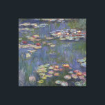 Toile Water Lilies by Claude Monet<br><div class="desc">Claude Monet - Nappes D'Eau. Belle peinture florale aux belles couleurs de Claude Monet. Cadeaux imprimés de haute qualité,  estampes,  pochettes de téléphone et de nombreux autres grands cadeaux.</div>