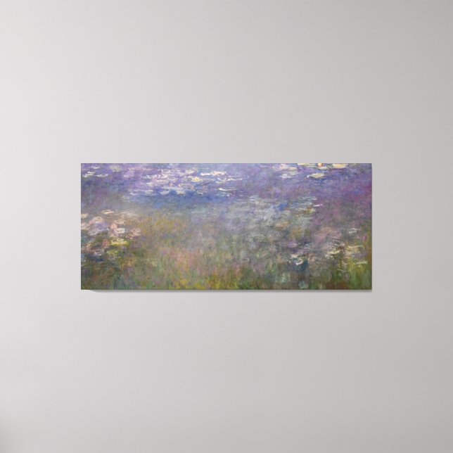 Toile Water Lilies by Claude Monet (Recto)