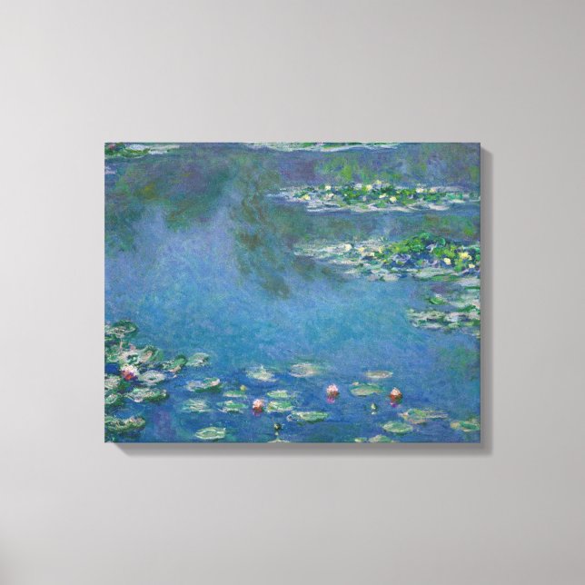 Toile Water Lilies by Claude Monet (Recto)