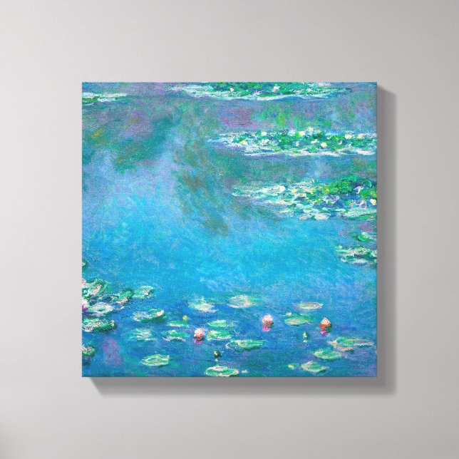 Toile Water Lilies by Claude Monet (Recto)