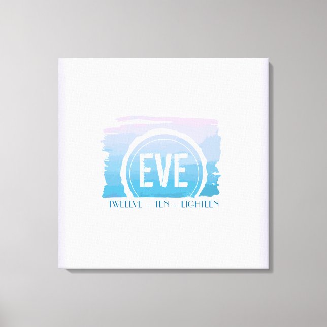 Toile WATERCOLOR PASSION Bat mitzvah Invitation (Recto)