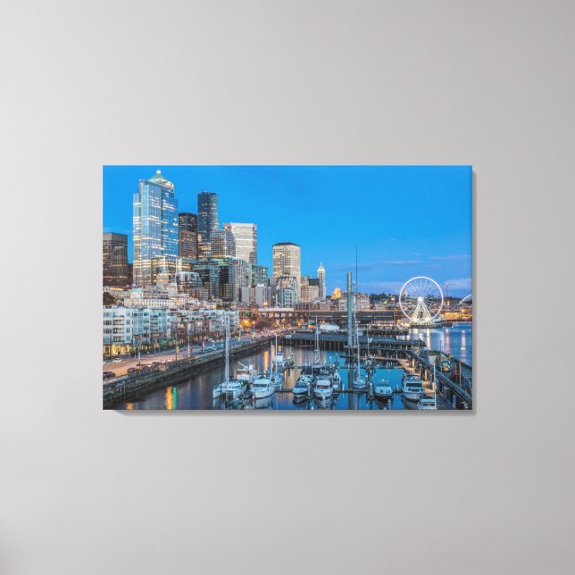Toile Waterfront et Downtown (Recto)