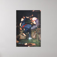WATERHOUSE - NYMPHS TROUVANT LA TÊTE D'ORPHEUS -