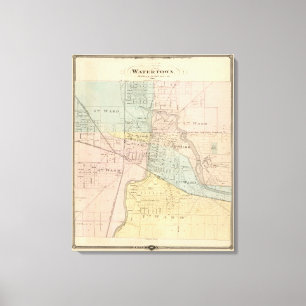 Toile Watertown, Dodge et Jefferson cos