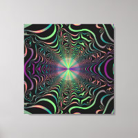 Toile Web Abstraite fragmentée