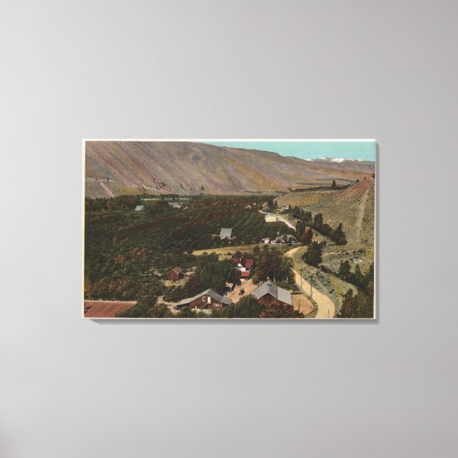 Toile Wenatchee, l'oeil de Ranch de WABird dans la vallé (Recto)