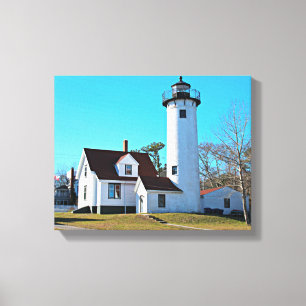 Toile West Chop Lighthouse Marthas Vineyard Canvas Impri