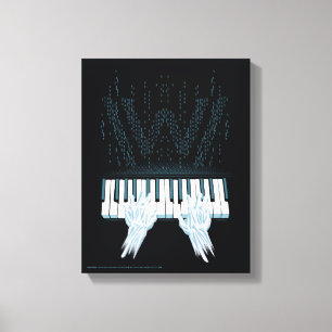 Toile Westworld Mains Android Sur Piano Joueur