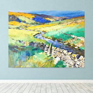 Toile "Where Water Sings" - Un paysage du Yorkshire