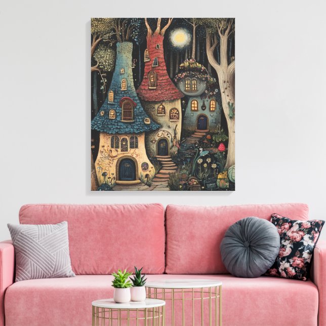 Toile Whimsy-Enchanted-Forest (Insitu(Salon))