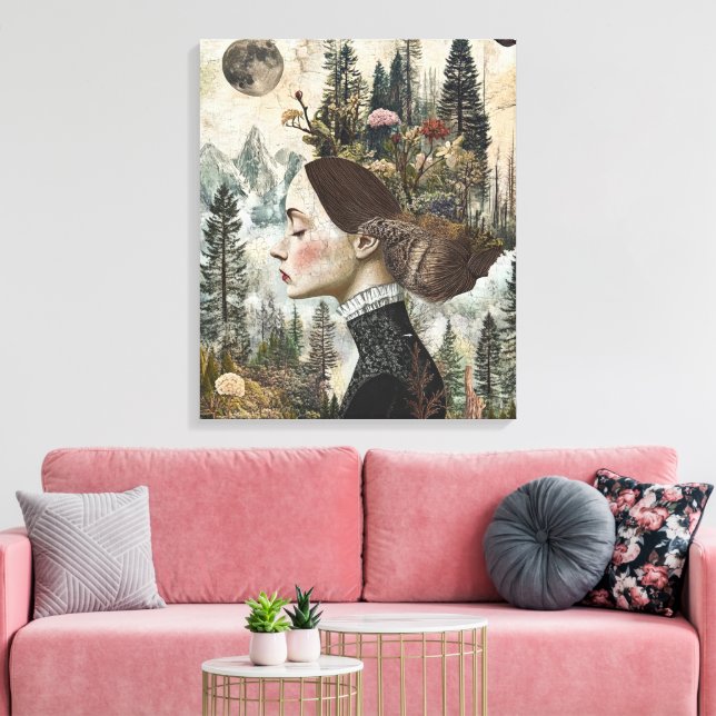 Toile Whimsy-Enchanted-Forest (Insitu(Salon))