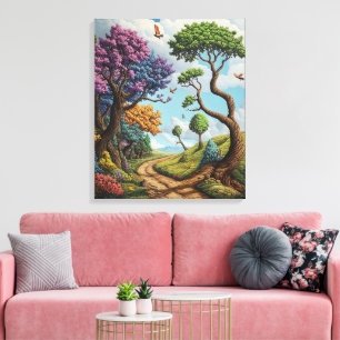 Toile Whimsy-Enchanted-Forest