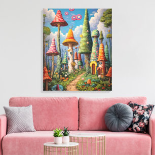 Toile Whimsy-Enchanted-Forest