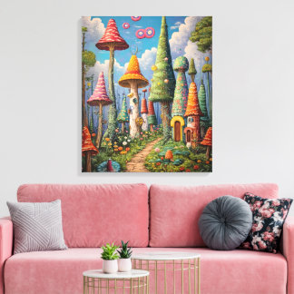 Toile Whimsy-Enchanted-Forest