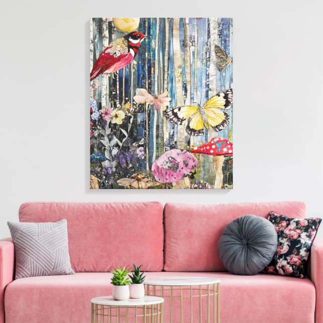 Toile Whimsy-Enchanted-Forest (Insitu(Salon))