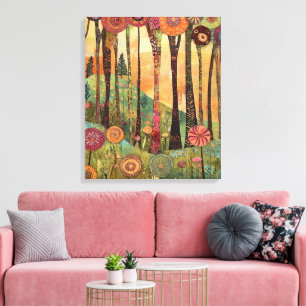 Toile Whimsy-Enchanted-Forest