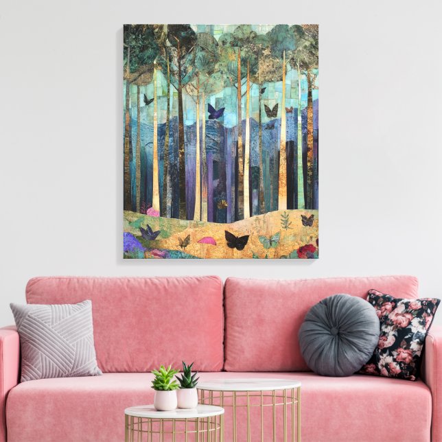 Toile Whimsy-Enchanted-Forest (Insitu(Salon))