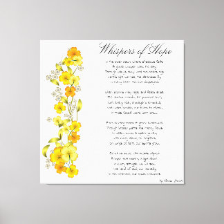 Toile Whispers of Hope Canvas Imprimer