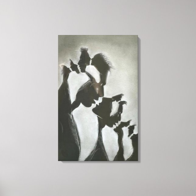 Toile Whispers of Shade (Recto)