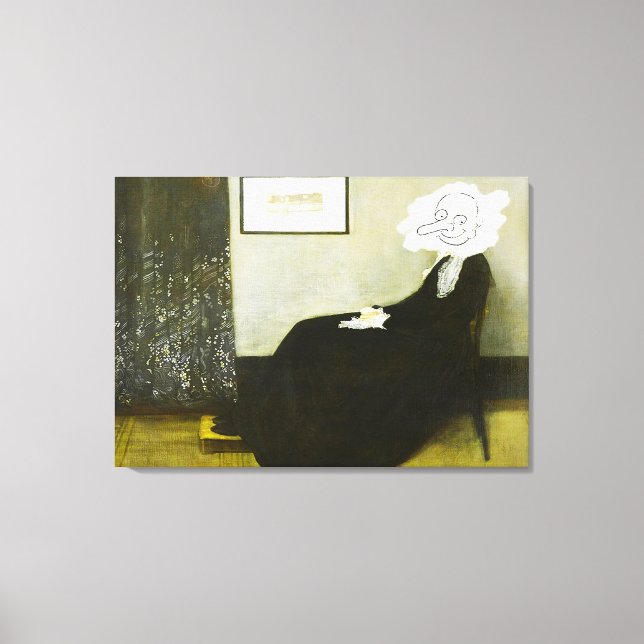 Toile Whistlers mom Bean style (Recto)